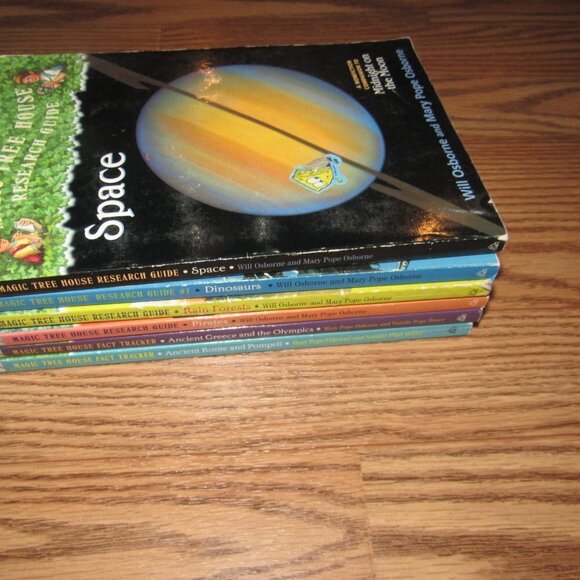 Osborne MAGIC TREE HOUSE Research Guide Fact Tracker Set (6) Chapter books - Picture 3 of 3